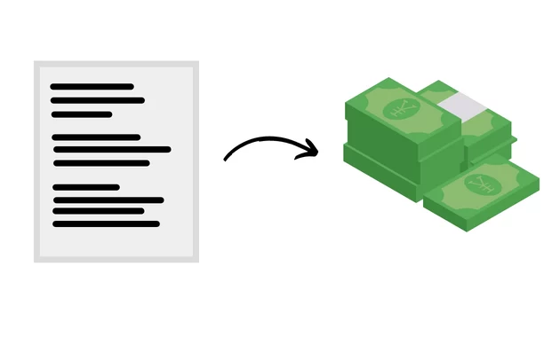 Деньги на текстах