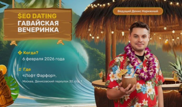 SEO DATING &mdash; Гавайская вечеринка